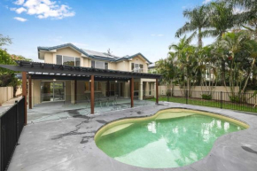 Waterfront Retreat with Pool & Private Pontoon